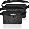 ivoler Pack of 2 Universal Waterproof Waist Bag with Waist Strap