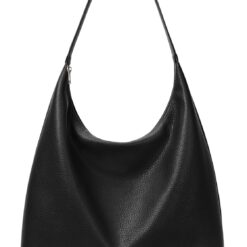 KALIDI Vintage Vegan Leather Tote Bag Women Hobo Zipper Work Bag Weekender Shoulder Handbag for Travel Daily